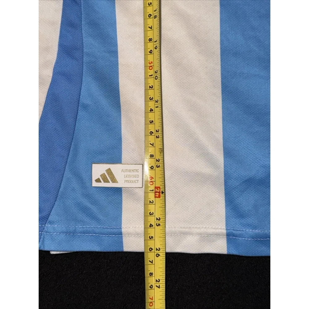 Argentina Team Jersey Home‎ Football Soccer Shirt 2024 Adidas Men Size Medium